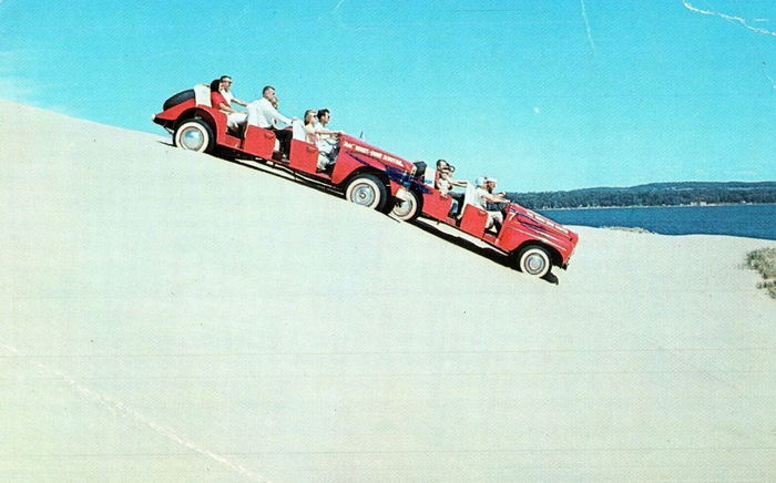 Mac Woods Dune Rides - Postcard (newer photo)